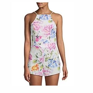 Show me your mumu tie back romper
